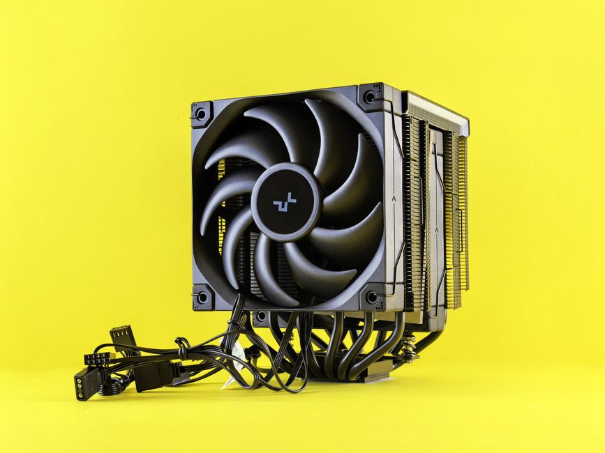 ventirad CPU silencieux gaming avec ventilateur PWM double tour